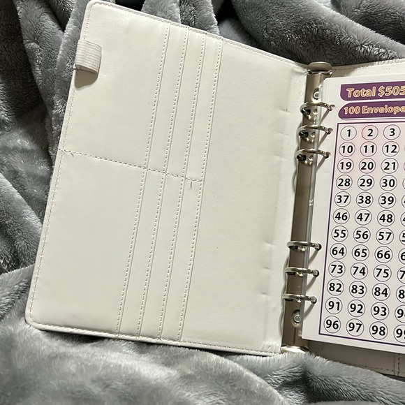 🌺White 100 Envelope Savings Challenge - Picture 5 of 6
